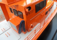 customized model of Search and Rescue boat